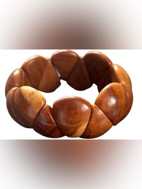 VINTAGE WOODEN BRACELET STRETCHY